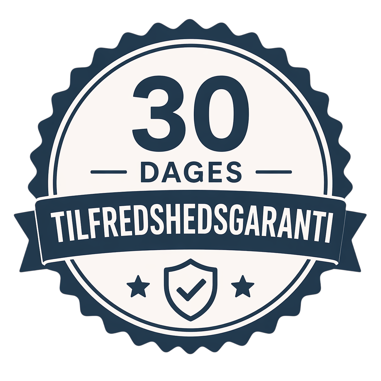30-dages tilfredshedsgaranti